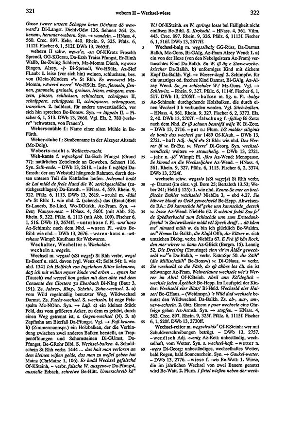 Click to enlarge Page View: Volume 6, Columns 321–322