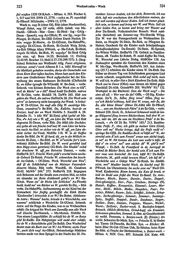 Seitenanzeige: Band 6, Spalten 323–324