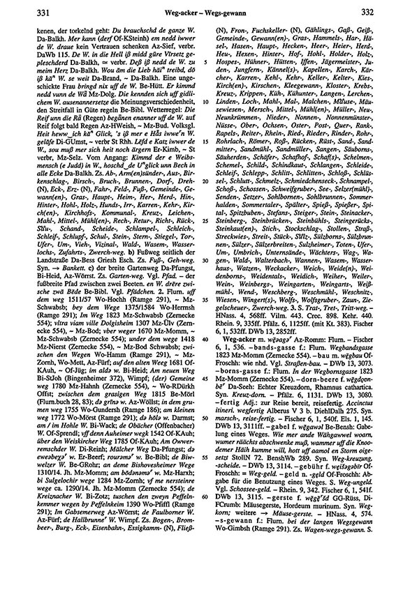 Seitenanzeige: Band 6, Spalten 331–332