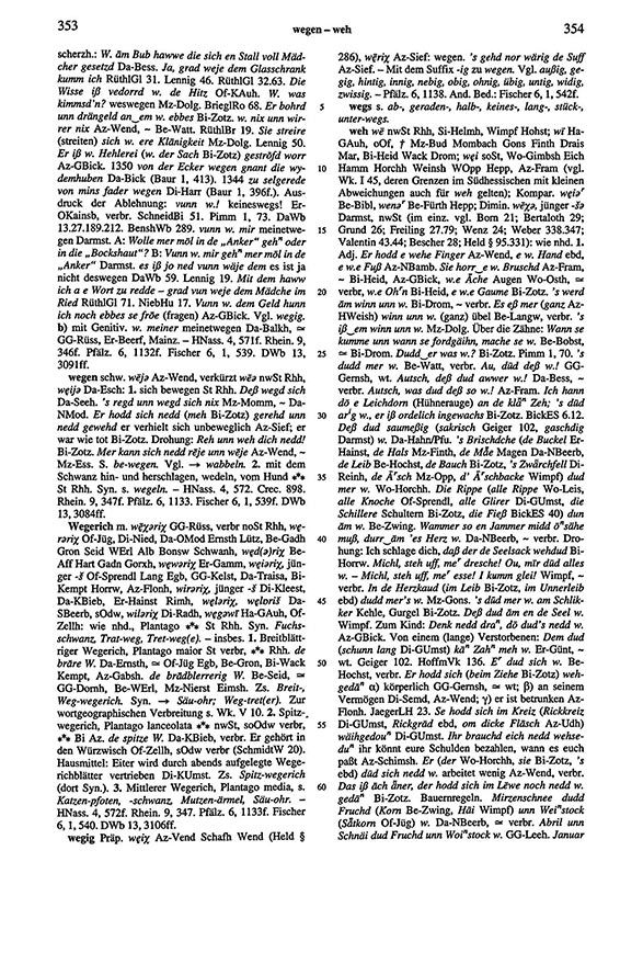 Seitenanzeige: Band 6, Spalten 353–354