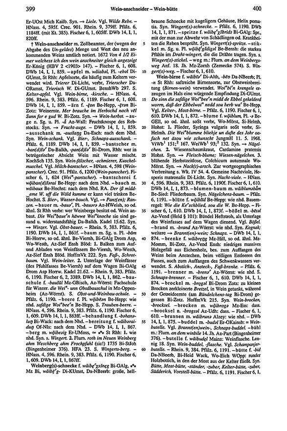 Seitenanzeige: Band 6, Spalten 399–400