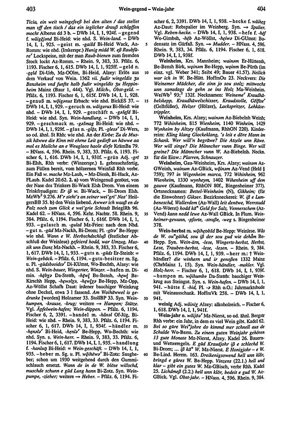 Page View: Volume 6, Columns 403–404