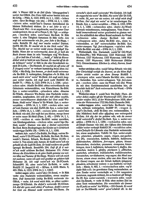 Page View: Volume 6, Columns 433–434