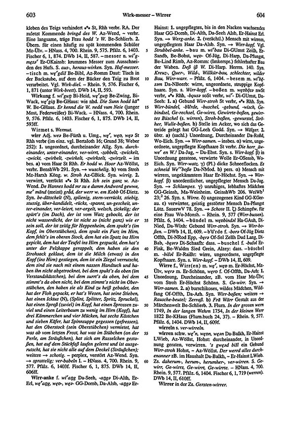 Page View: Volume 6, Columns 603–604