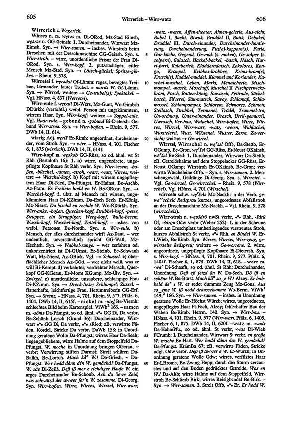 Seitenanzeige: Band 6, Spalten 605–606