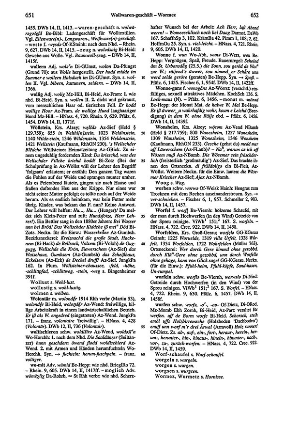 Page View: Volume 6, Columns 651–652