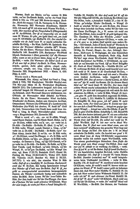 Page View: Volume 6, Columns 653–654