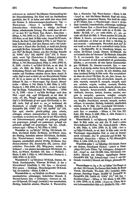 Seitenanzeige: Band 6, Spalten 691–692