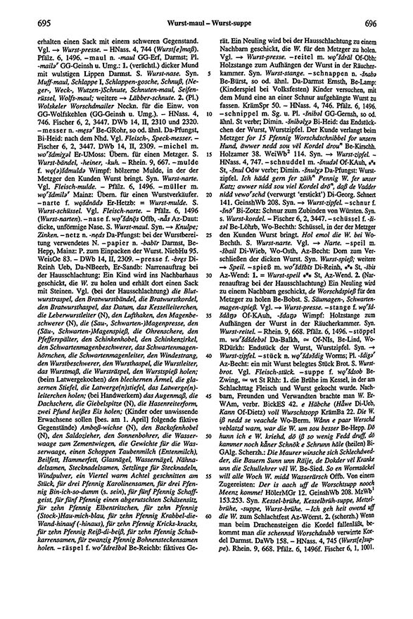 Seitenanzeige: Band 6, Spalten 695–696