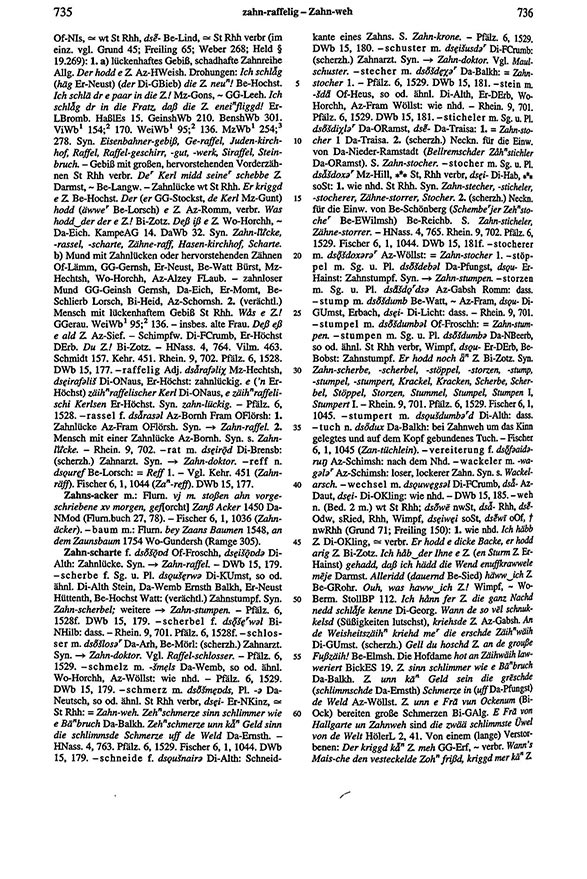 Page View: Volume 6, Columns 735–736