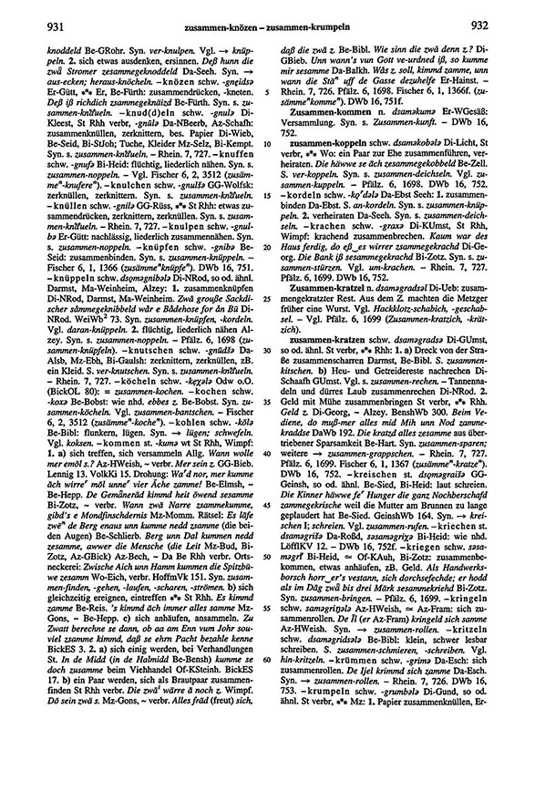 Seitenanzeige: Band 6, Spalten 931–932