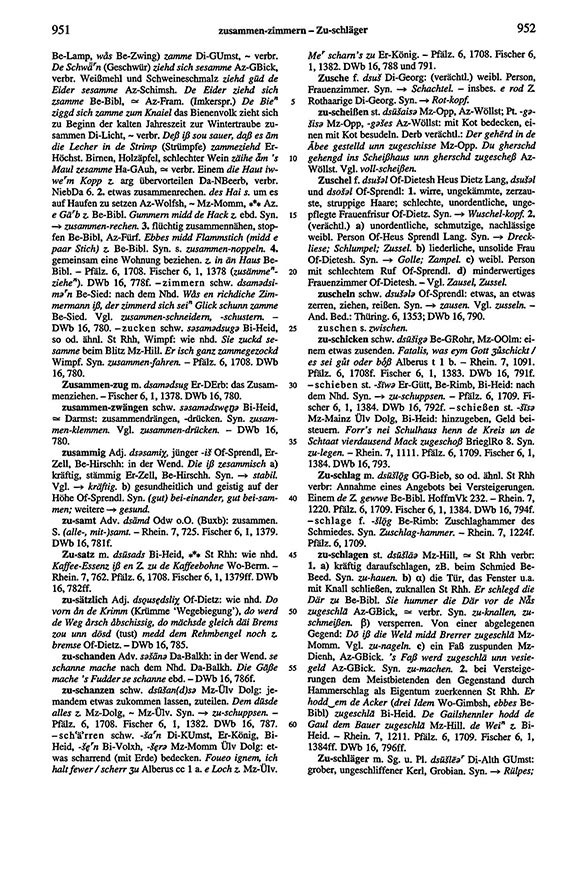 Seitenanzeige: Band 6, Spalten 951–952