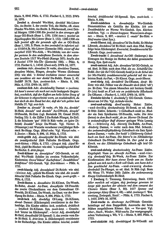 Seitenanzeige: Band 6, Spalten 981–982