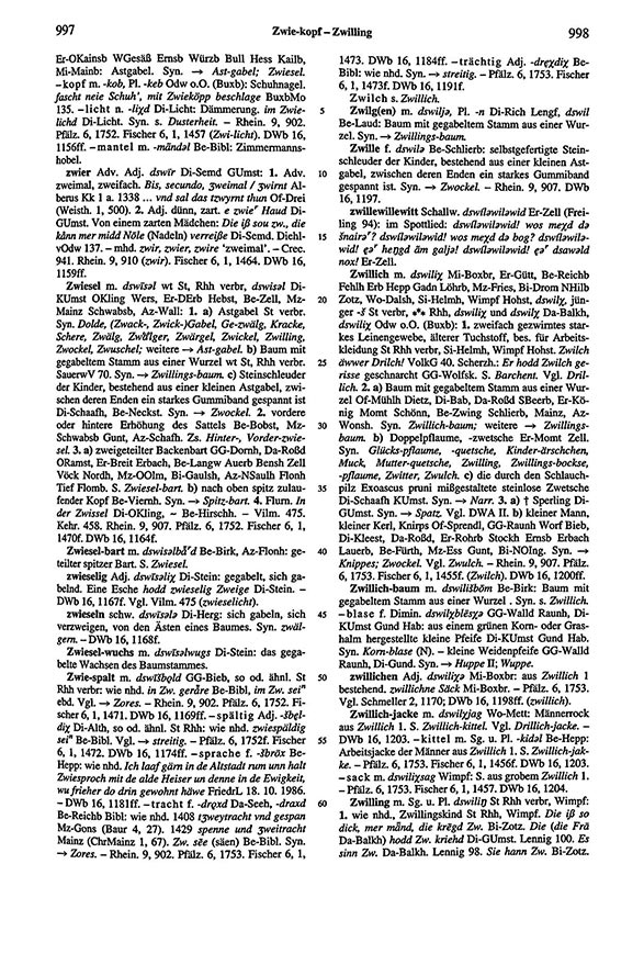 Seitenanzeige: Band 6, Spalten 997–998
