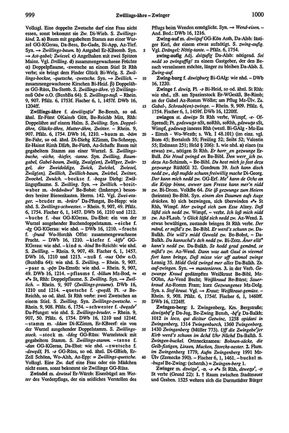 Page View: Volume 6, Columns 999–1000