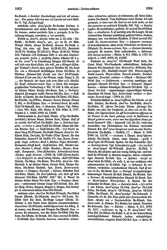 Page View: Volume 6, Columns 1003–1004