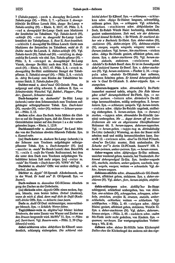 Page View: Volume 6, Columns 1035–1036