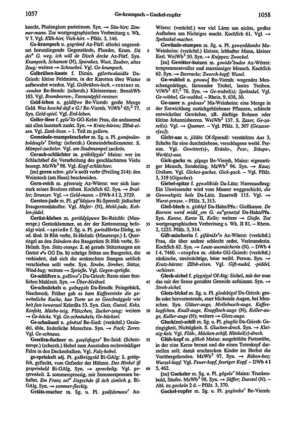 Page View: Volume 6, Columns 1057–1058