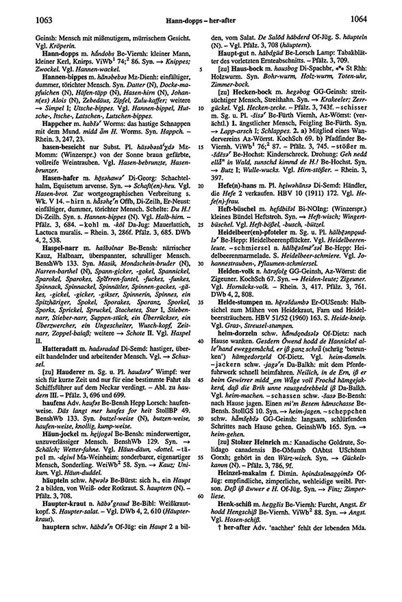 Page View: Volume 6, Columns 1063–1064
