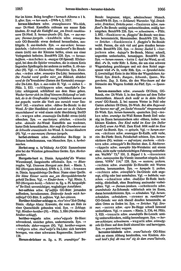 Seitenanzeige: Band 6, Spalten 1065–1066
