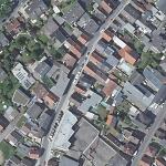 Der Standort der Synagoge von Urberach im modernen Orthofoto (Bildmitte) Vorschaubild