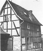 Großen-Linden: Das ehemalige Synagogengebäude (um 1940) Vorschaubild