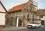 Erfelden: Sanierungsarbeiten am ehemaligen Synagogengebäude (Mai 1992) Vorschaubild