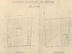 Hochstadt: Bestuhlungskizze zur Rekonstruktion der Räumlichkeiten im Entschädigungsverfahren (1954) Vorschaubild