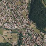 Mackenzell im modernen Orthofoto Vorschaubild