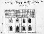 Rüsselsheim: Skizze der ehemaligen Synagoge (o.D.) Vorschaubild