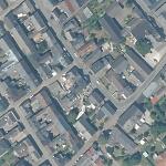 Der Standort der Synagoge von Kirberg im modernen Orthofoto (Bildmitte) Vorschaubild