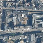 Der Standort der Synagoge von Wiesbaden (Synagoge Friedrichstraße) im modernen Orthofoto (Bildmitte) Vorschaubild