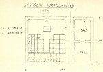Hergershausen: Bestuhlungskizze zur Rekonstruktion der Räumlichkeiten im Entschädigungsverfahren (um 1959) Vorschaubild