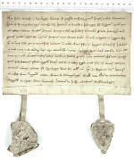 Gräfin Eilika und Graf Gottfried V. bekunden einen Tausch zwischen Heinrich von Obenrod und Kloster Haina