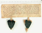 Graf Gottfried V. nimmt die Dörfer Winterscheid und Linscheid in seinen Schutz