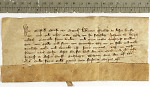 Schuldbrief Graf Gottfrieds VII.