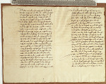 Revers Johann Waldvogels über Dorf und Gericht Loshausen