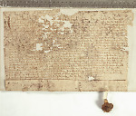 Die Brüder Küppel verkaufen Graf Gottfried VII. ihre Güter zu Steina und Warmshausen